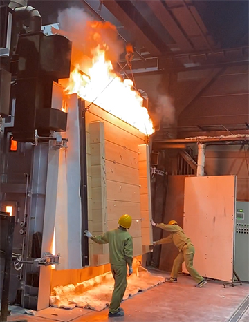 Cross-laminated timber used for BESS CLT houses