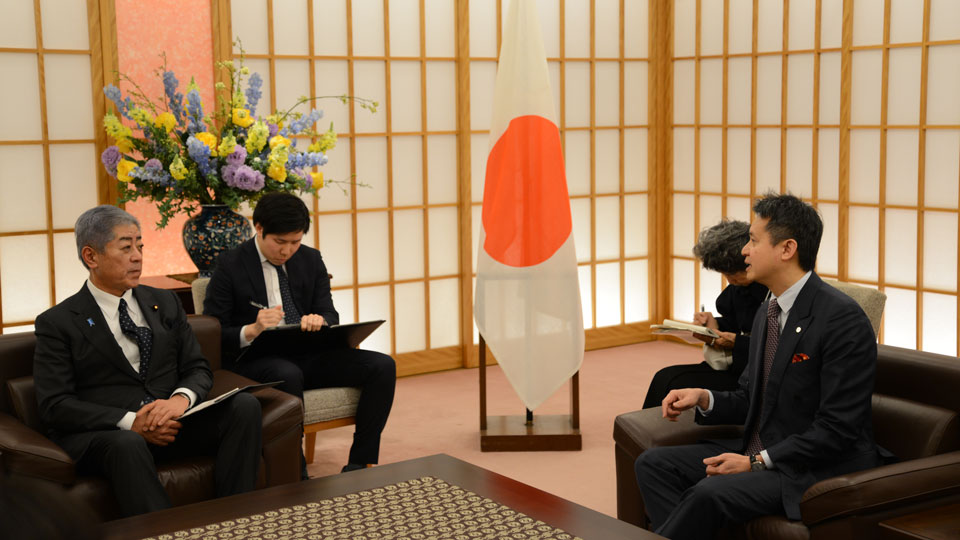 WIPO Director General Daren Tang visits Japan.