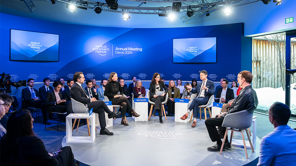 دارين تانغ في حلقة النقاش بشأن الأصول غير الملموسة في المنتدى الاقتصادي العالمي لعام 2025