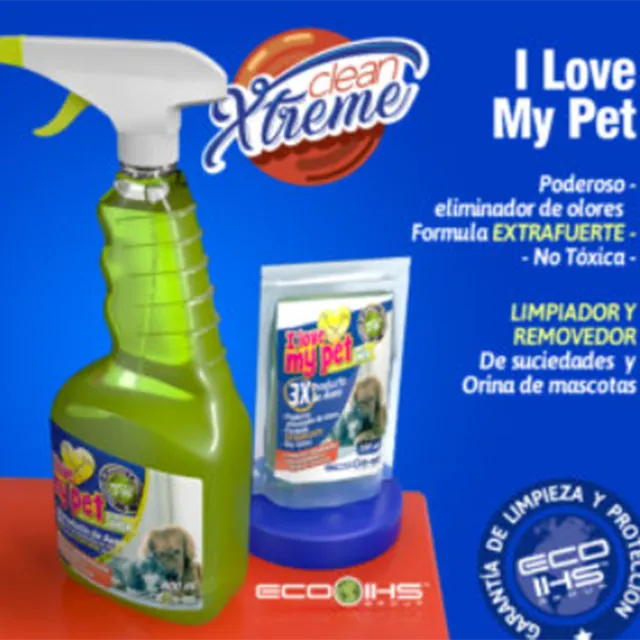 Eco-Químicos IHS has expanded into the growing pet owner market with its ‘I Love My Pet’ range of pet care and hygiene products