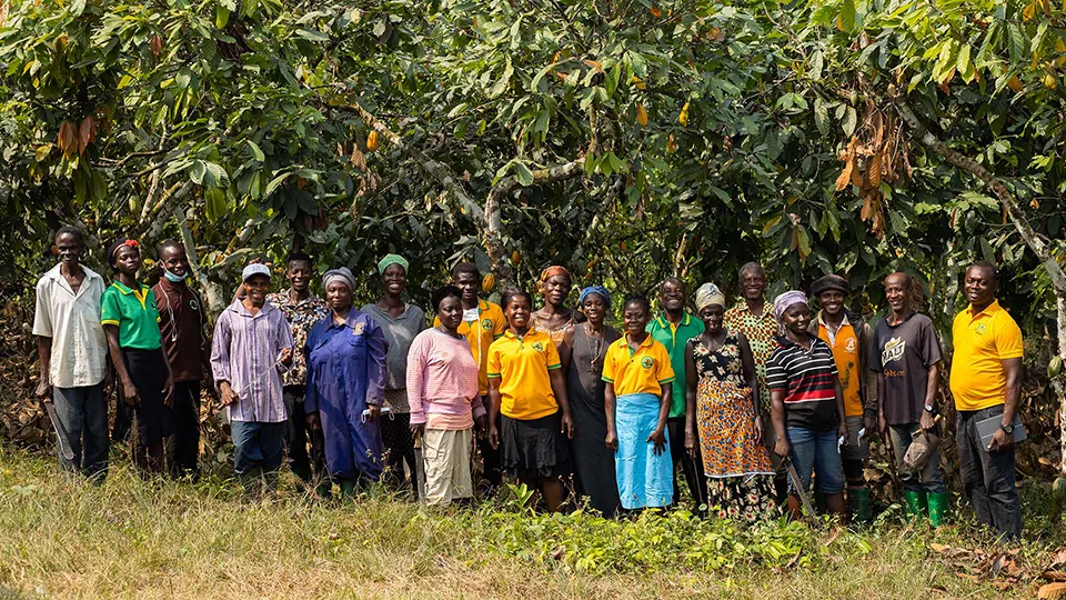 Kuapa Kokoo farmers