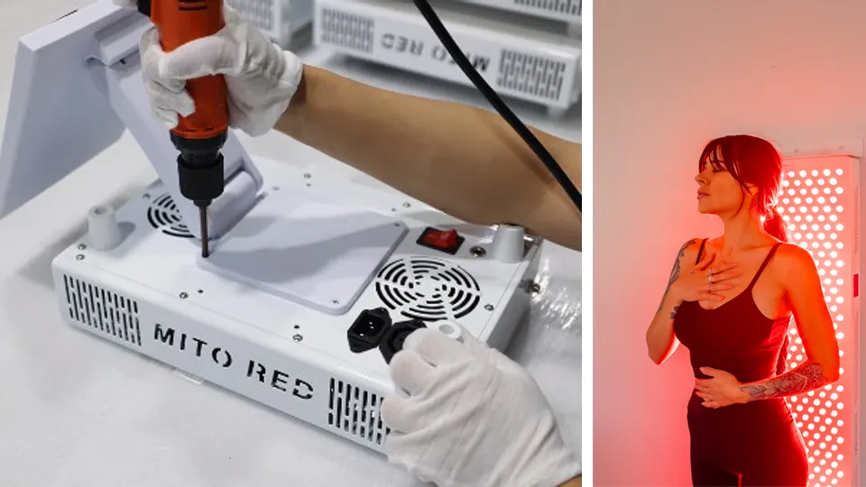 From assembly to application, Mito Red Light embodies Scott Chaverri's mission to make red light therapy accessible to all.