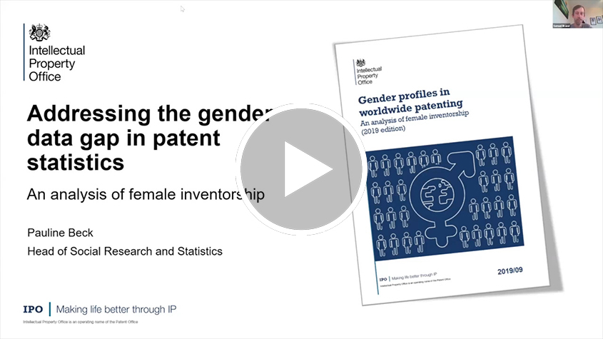 Video of Pauline Beck’s presentation on challenges of measuring and analyzing the gender gap in the IP system of the Americas