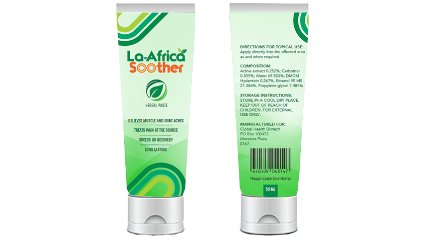 LA-Africa Soother - A natural pain relief cream for arthritis