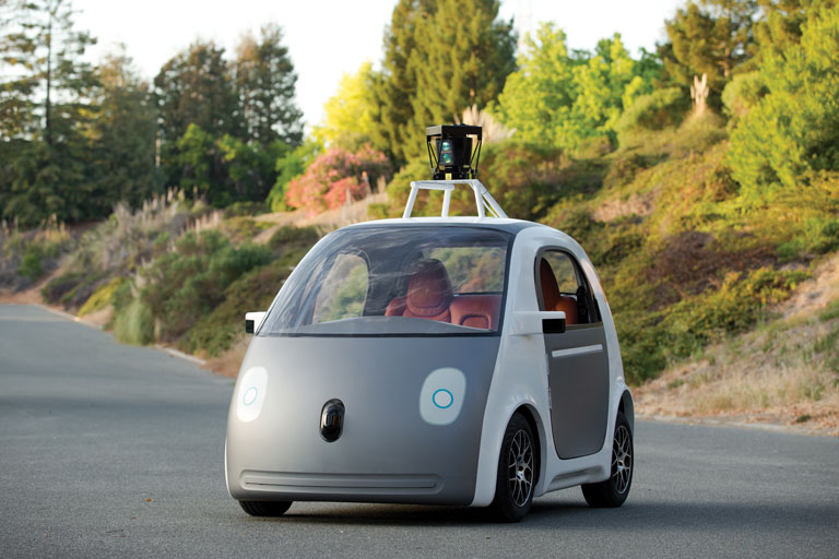 Navigating driverless cars