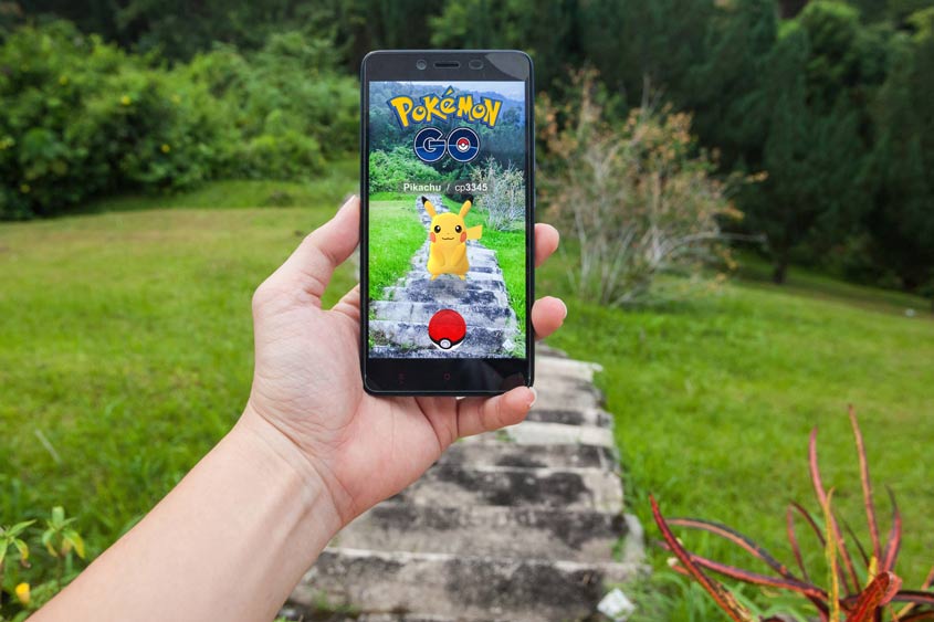 Pokémon Go: augmented reality tests IP