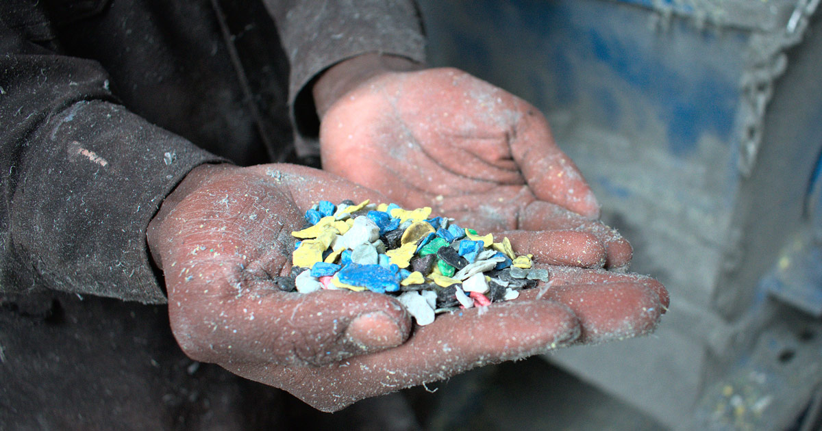 Building a better future with recycled plastic