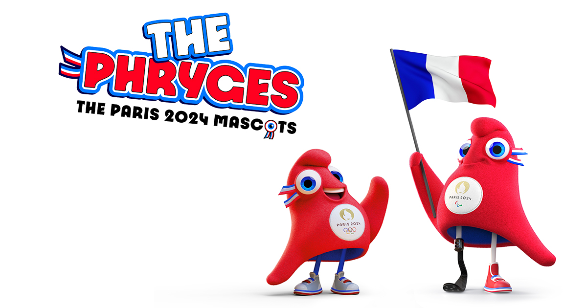 The Phryges – Paris 2024 Mascots Star as Olympic Merchandise