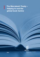 Front cover of   Helping to end the global book famine - Introduction to the Marrakesh Treaty