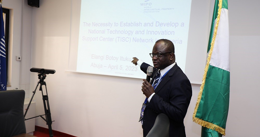 Photo of Mr. Elangi Ituku Botoy, Industrial Property Information Officer, TISC Development Section, IP for Innovators Department, WIPO, Geneva