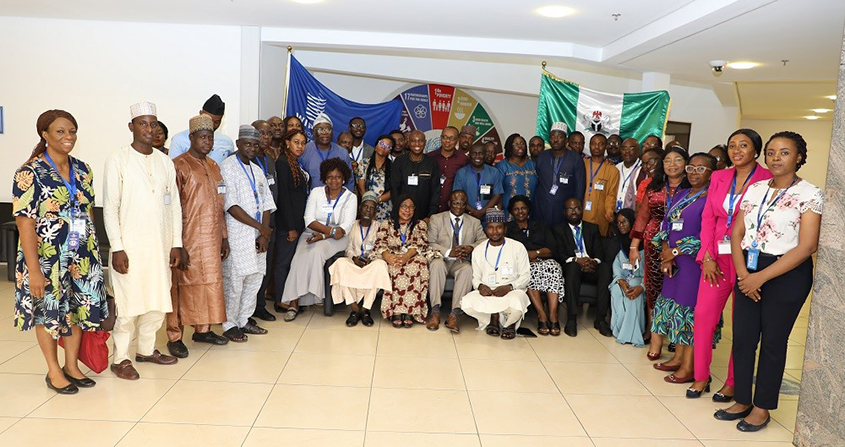 Photo of a cross section of WIPO Staff, Experts and participants at the TISC Training