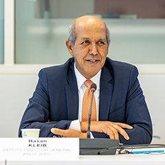 El director general adjunto de la OMPI, Hasan Kleib