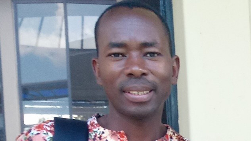 Foto de Moses Range, antiguo alumno de la Academia de la OMPI (República Unida de Tanzanía)
