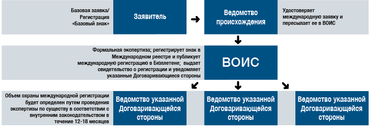 Соглашение о международной регистрации знаков. Международная регистрация товарного знака. Регистрация товарного знака мадридская система. Системы регистрации товарных знаков. Схема международной регистрации товарного знака.