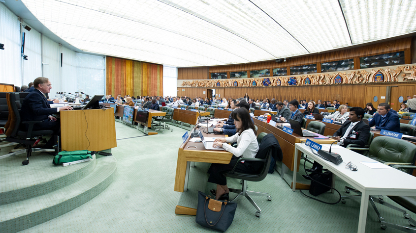 the WIPO Advisory Committee on Enforcement (ACE) is taking place at the WIPO headquarters